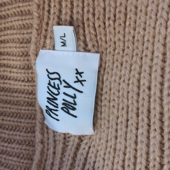 PRINCESS POLLY Ribbed Polo Sweater - Picture 7 of 8